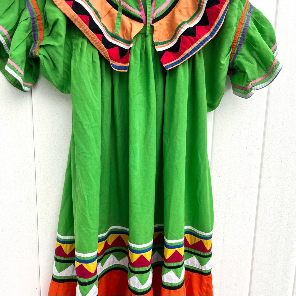 Vintage Micosukee Seminole Maxi Dress - Picture 4 of 14